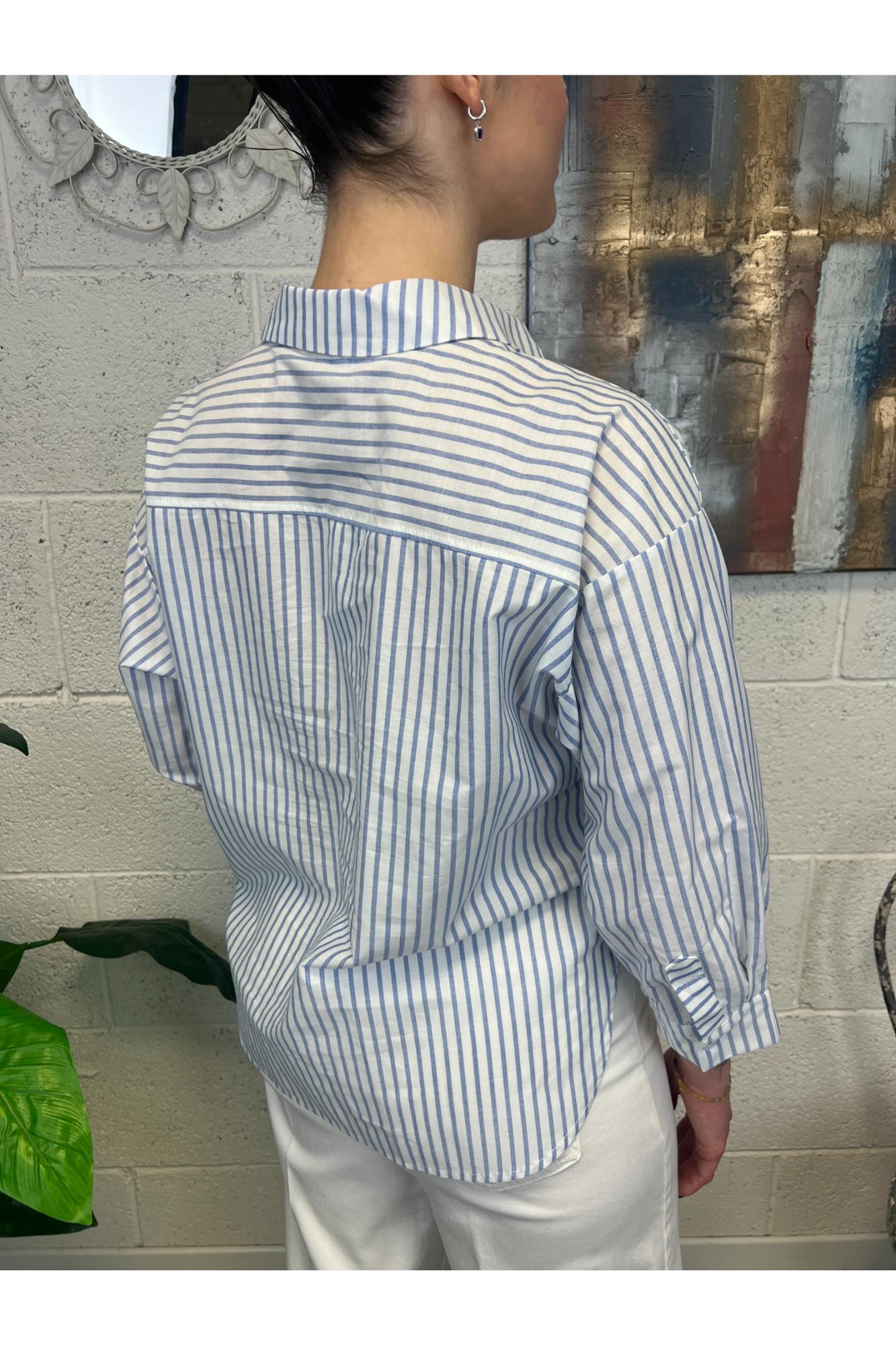 MOTEL Camicia con taschino di paillettes Motel Unica