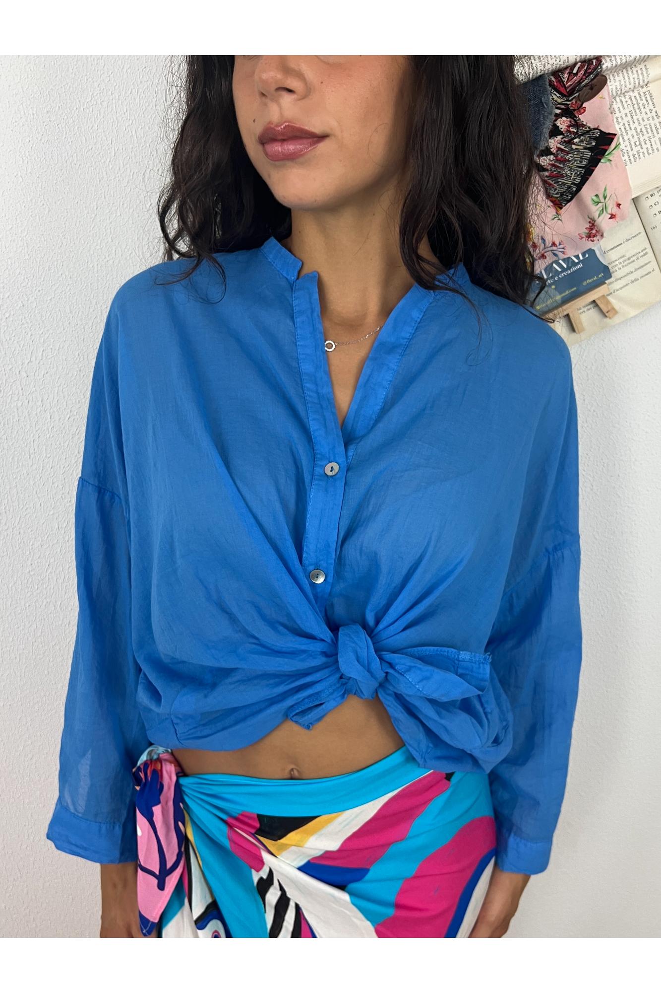 Camicia in mussola di cotone Motel