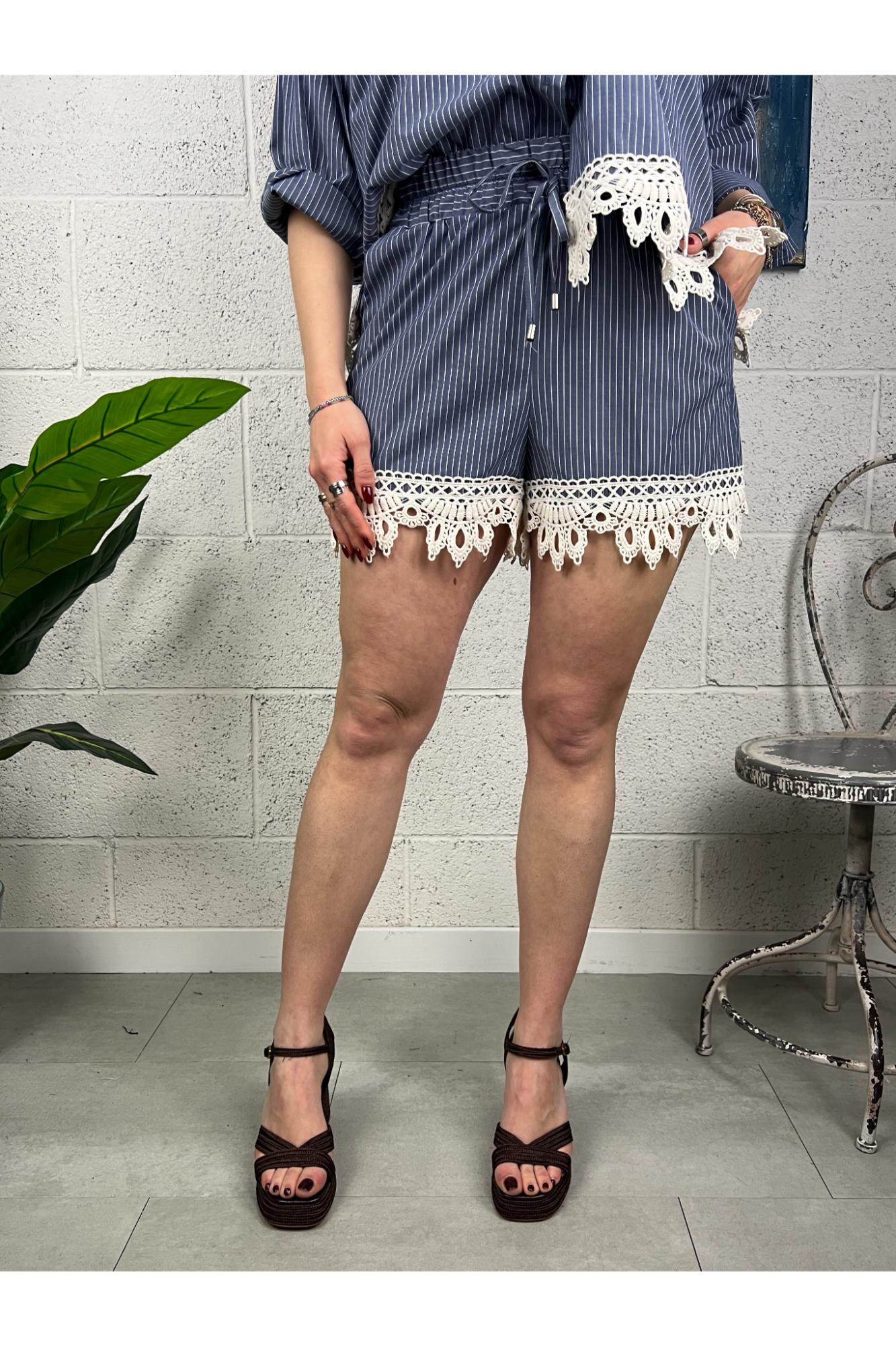 Completo camicia e shorts Motel