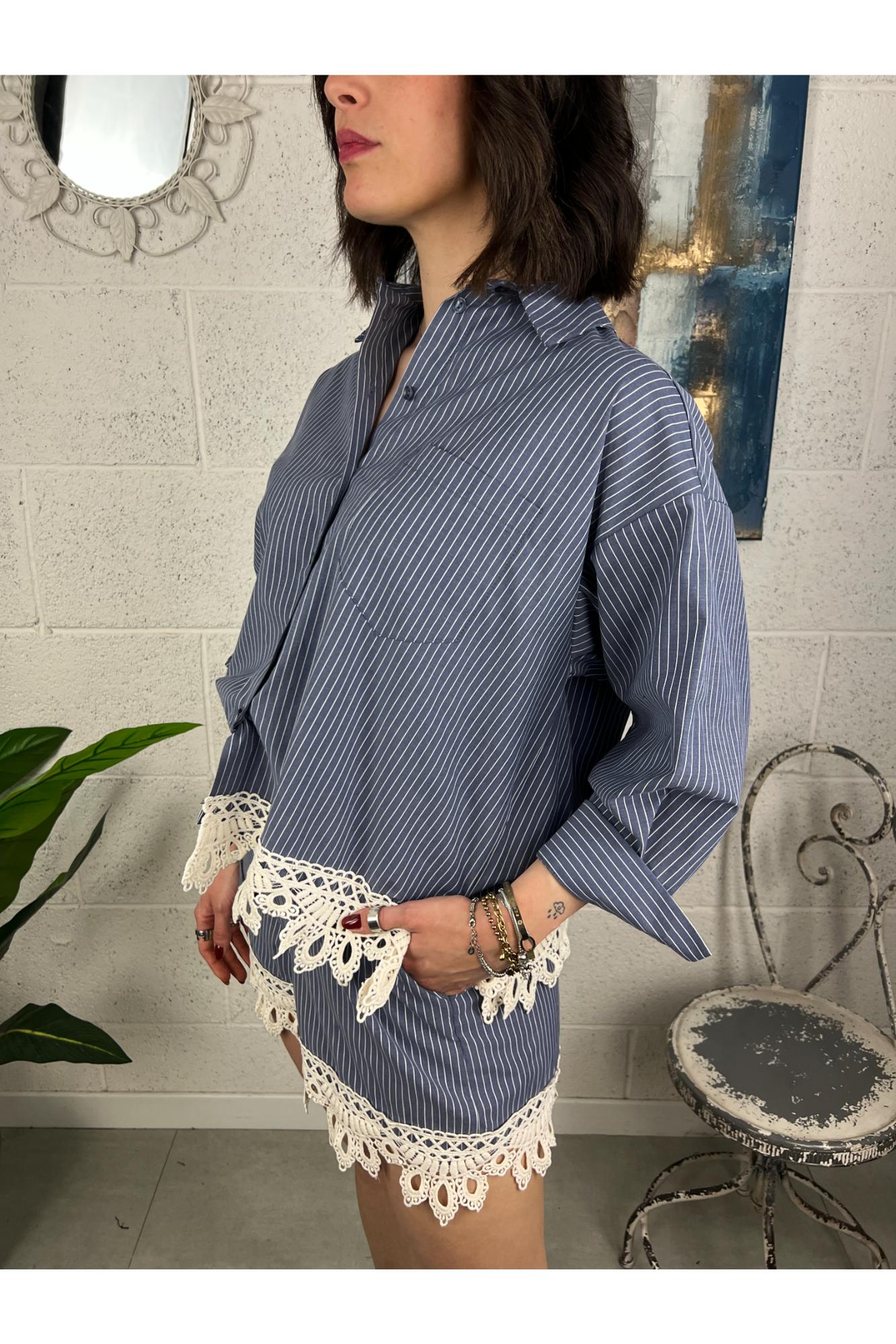 Completo camicia e shorts Motel