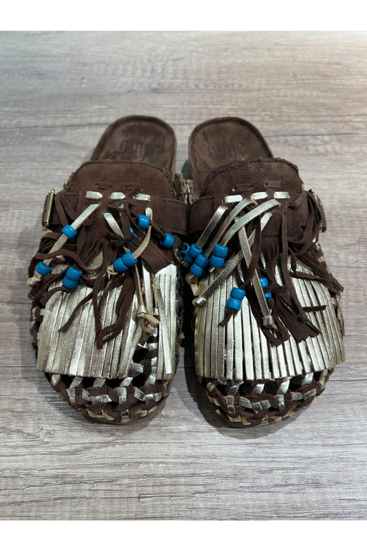 OVYE' Ciabatta con frange Ovye Moro