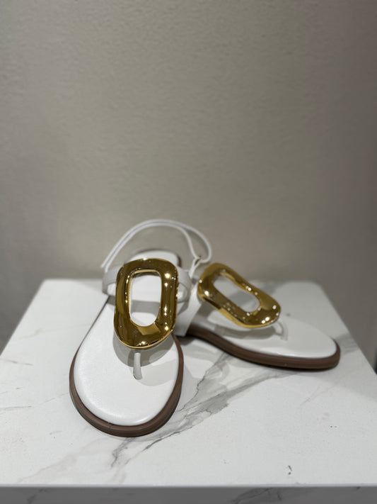 OVYE' Sandalo con accessorio Ovye Bianco