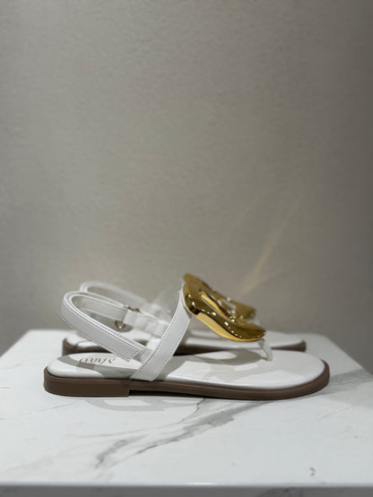 OVYE' Sandalo con accessorio Ovye Bianco