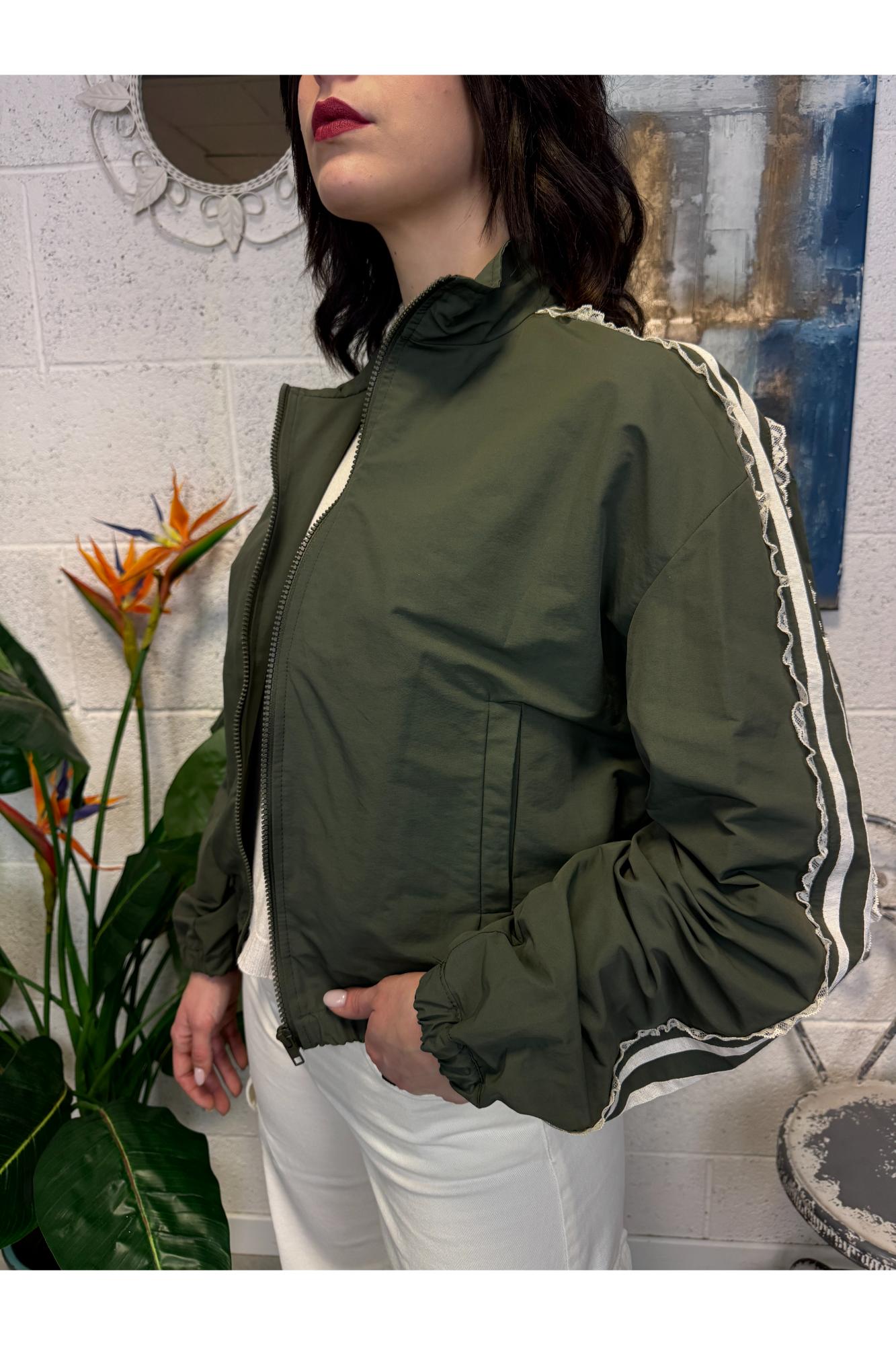 PHILIA LOFT Giubbino acetato Philia loft Militare