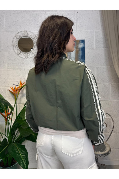 PHILIA LOFT Giubbino acetato Philia loft Militare