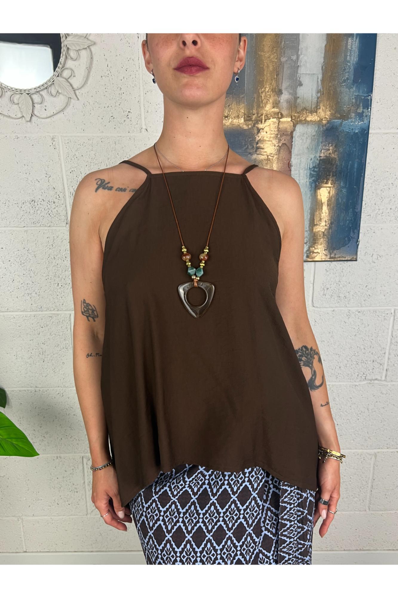 PHILIA LOFT Top con punte Philia Moro