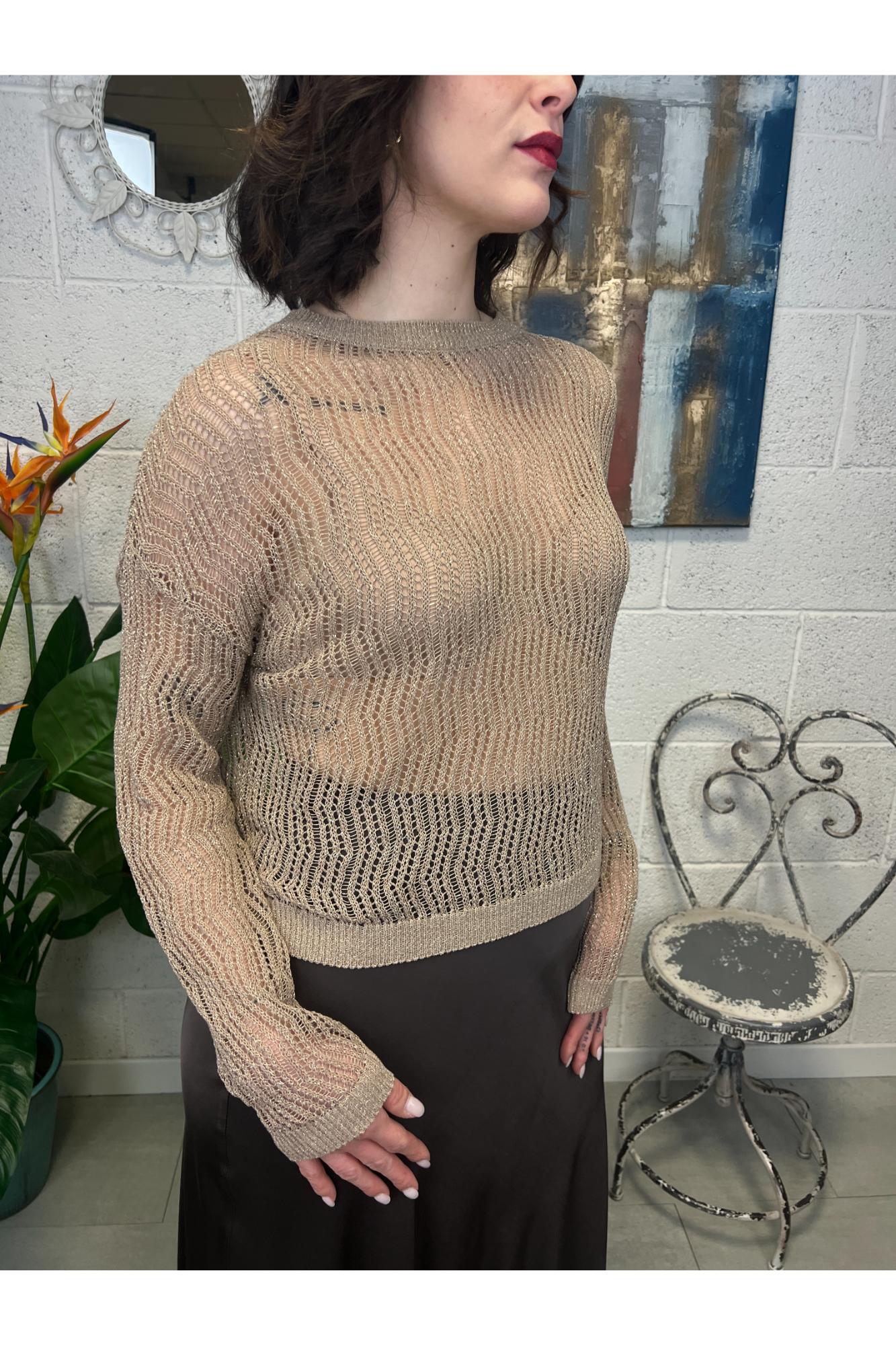 PHILIA LOFT Maglai traforata Philia loft Naturale