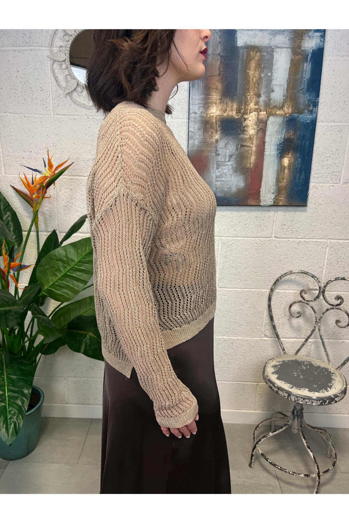 PHILIA LOFT Maglai traforata Philia loft Naturale