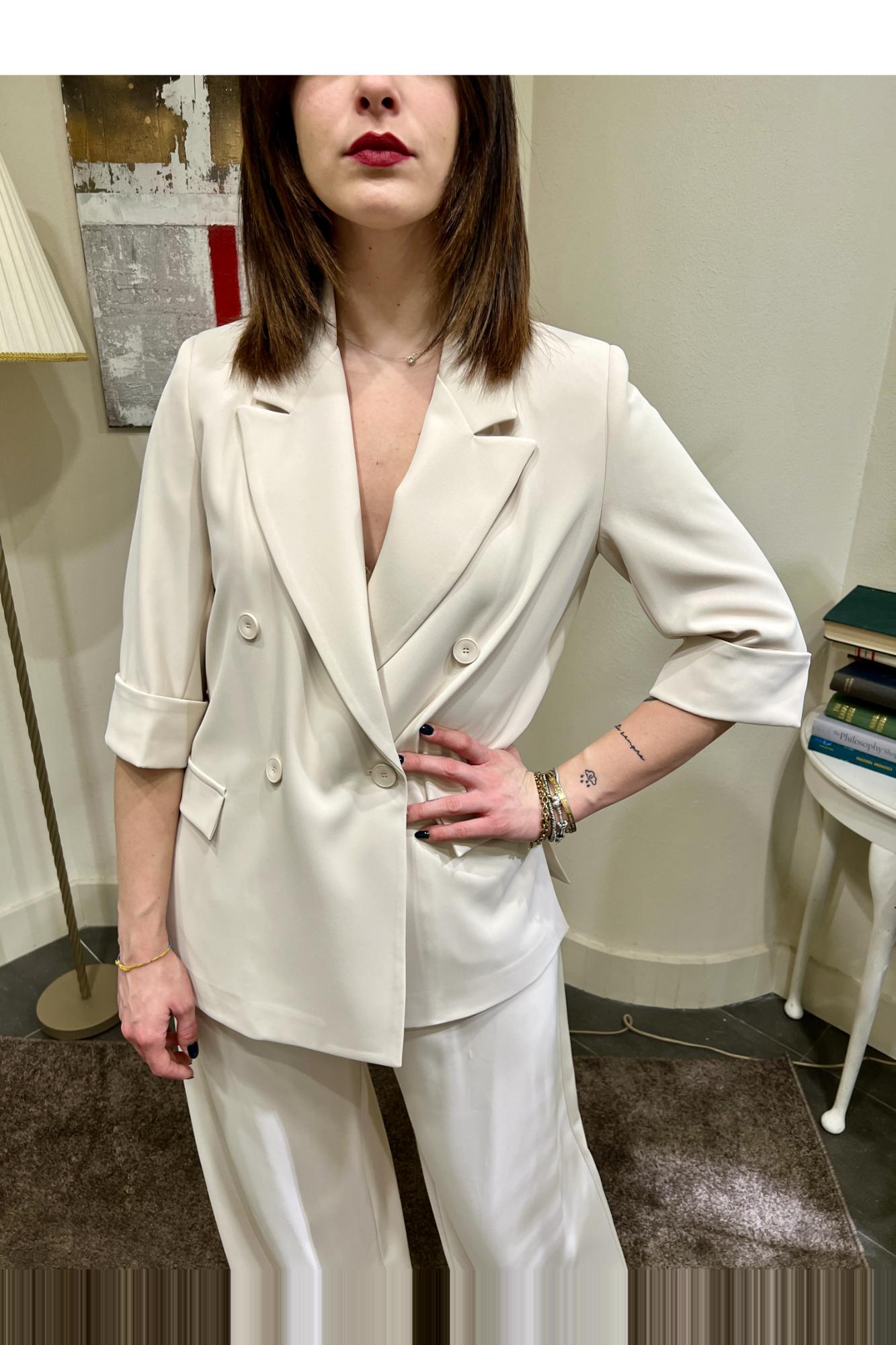 PHILIA LOFT Giacca manica 3/4 Philia loft Burro