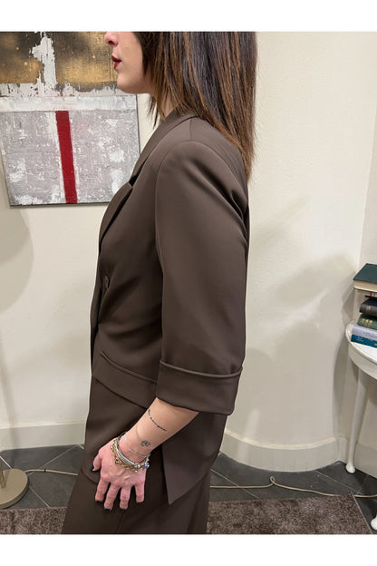 PHILIA LOFT Giacca manica 3/4 Philia loft Moro