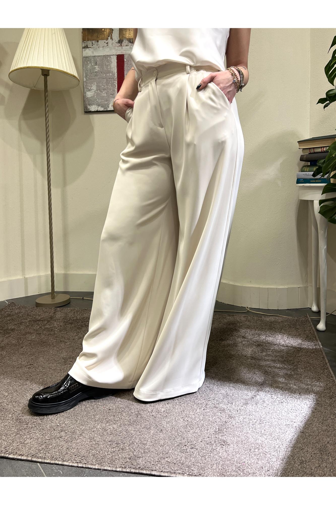 PHILIA LOFT Pantalone fluido Philia loft Burro