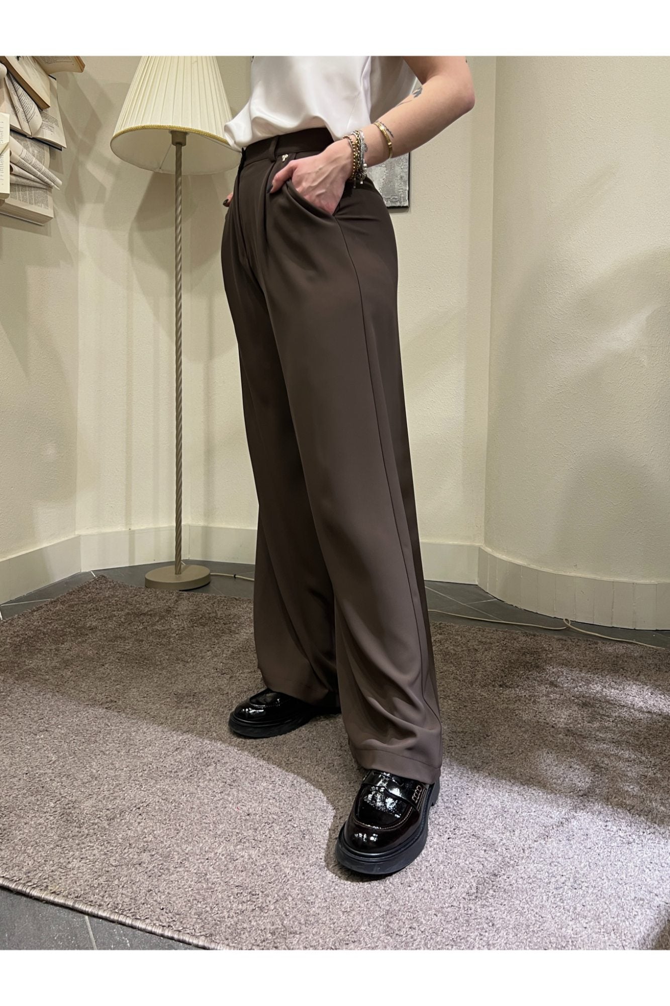 PHILIA LOFT Pantalone palazzo Philia loft Moro