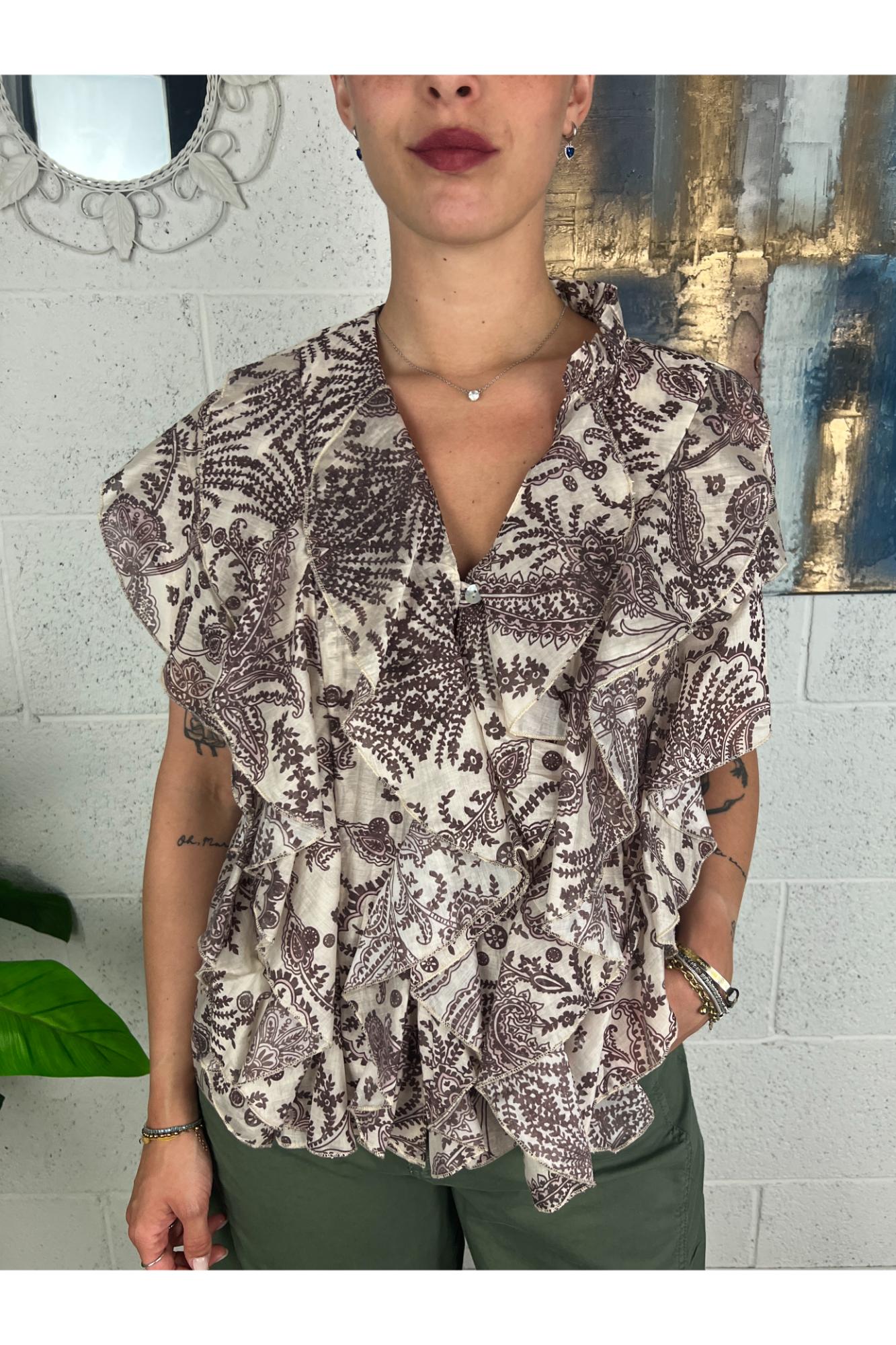 PHILIA LOFT Camicia con rouge Philia India