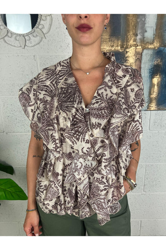 PHILIA LOFT Camicia con rouge Philia India