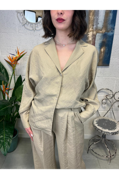 PHILIA LOFT Camicia ampia Philia loft Sabbia