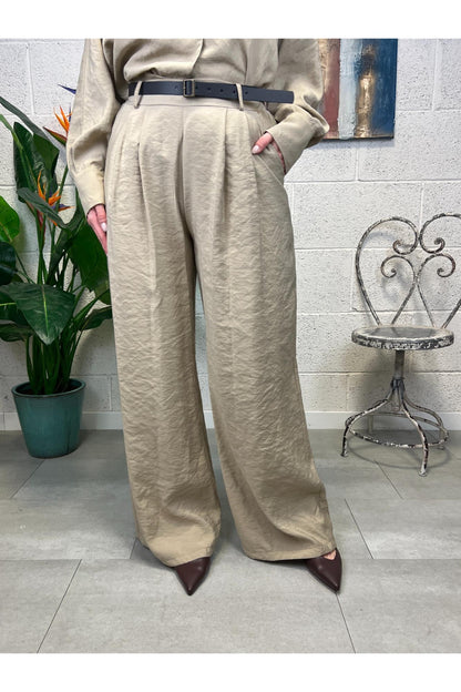 PHILIA LOFT Pantalone fluido Philia loft Sabbia