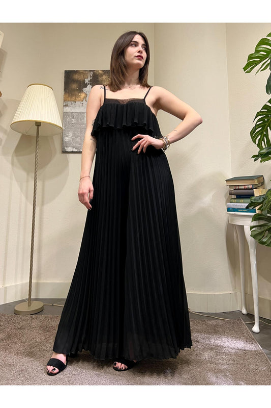 PHILIA LOFT Tuta plisse Philia loft Nero