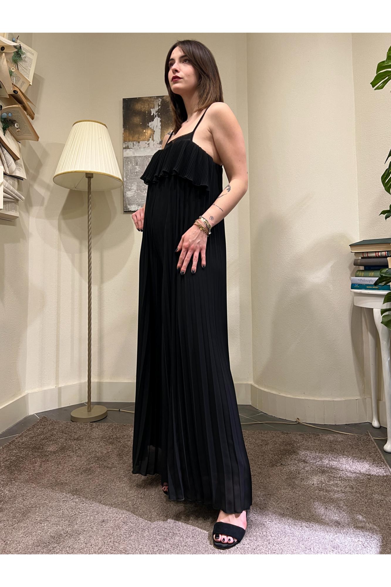 PHILIA LOFT Tuta plisse Philia loft Nero