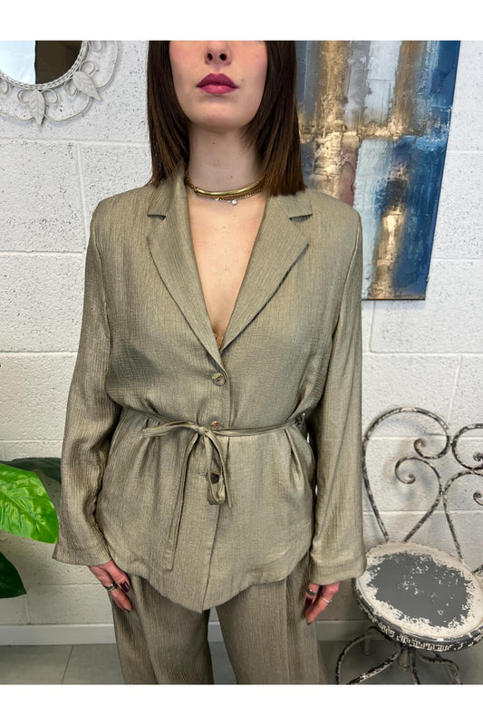 PHILIA LOFT Giacca in viscosa Philia loft Salvia