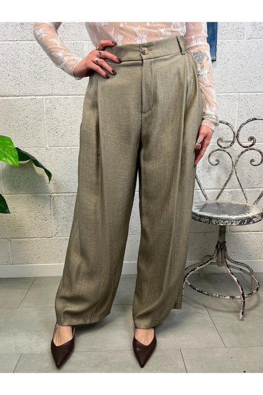 PHILIA LOFT Pantalone in viscosa Philia loft Salvia