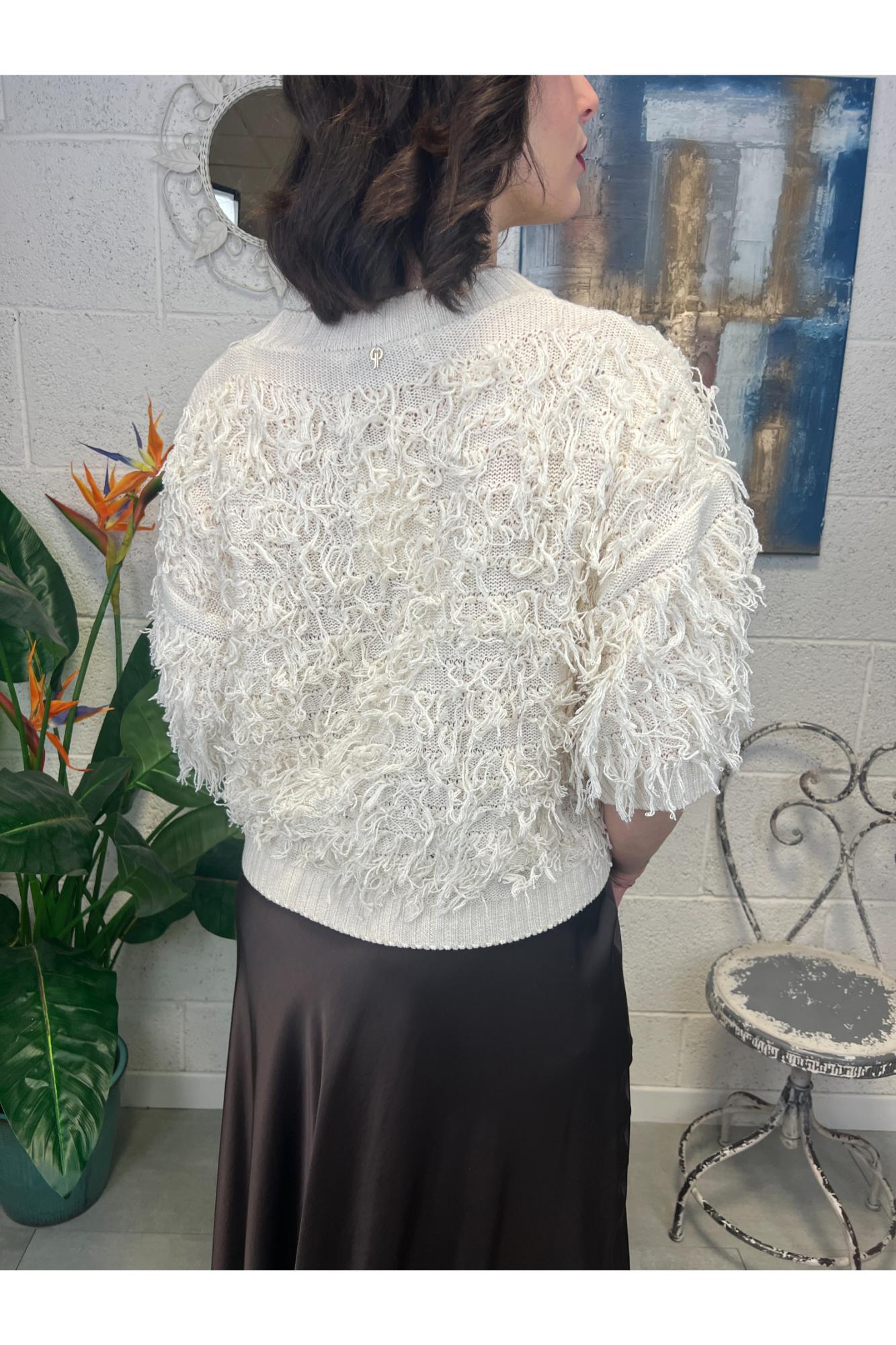 PHILIA LOFT Maglione con fili Philia loft Calce