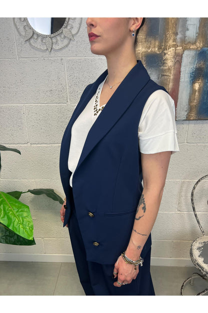 SUSY MIX Gilet aperto Susy mix Blu
