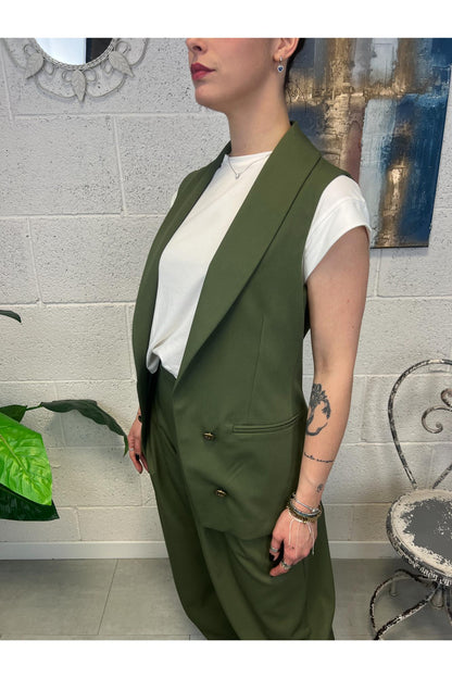 SUSY MIX Gilet aperto Susy mix Verde