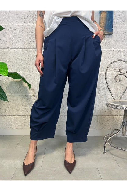 SUSY MIX Pantalone baloon Susy mix Blu
