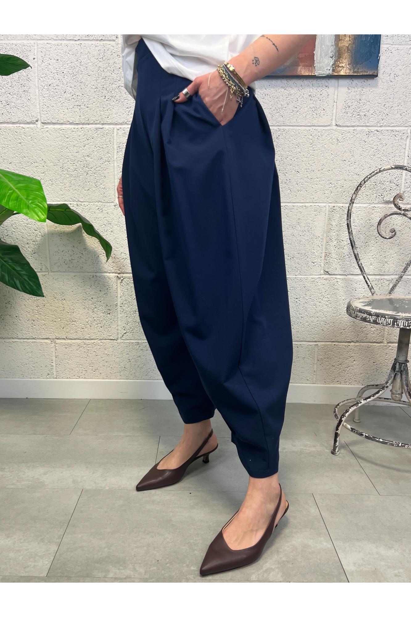 SUSY MIX Pantalone baloon Susy mix Blu