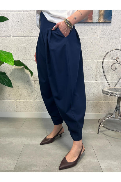 SUSY MIX Pantalone baloon Susy mix Blu