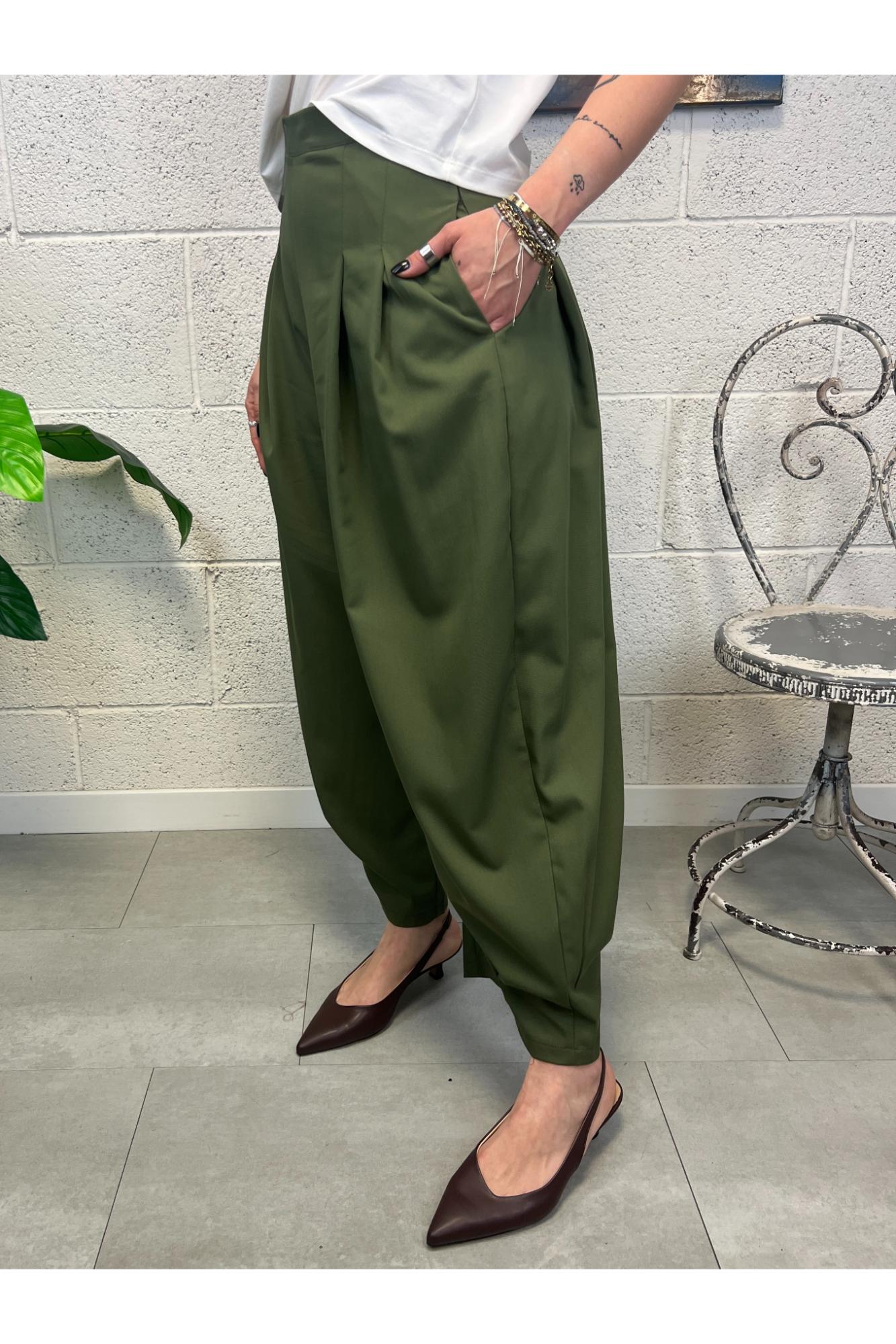 SUSY MIX Pantalone baloon Susy mix Verde