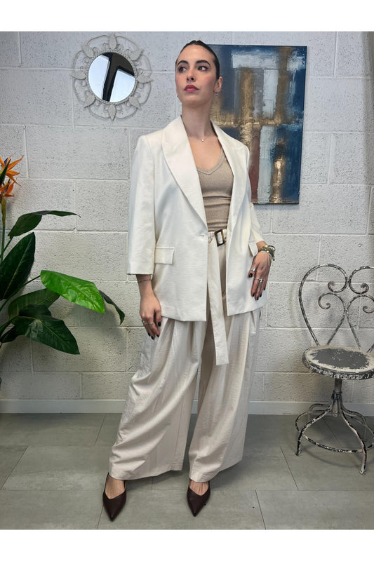 SUSY MIX Giacca mamica 3/4 Susy mix Burro