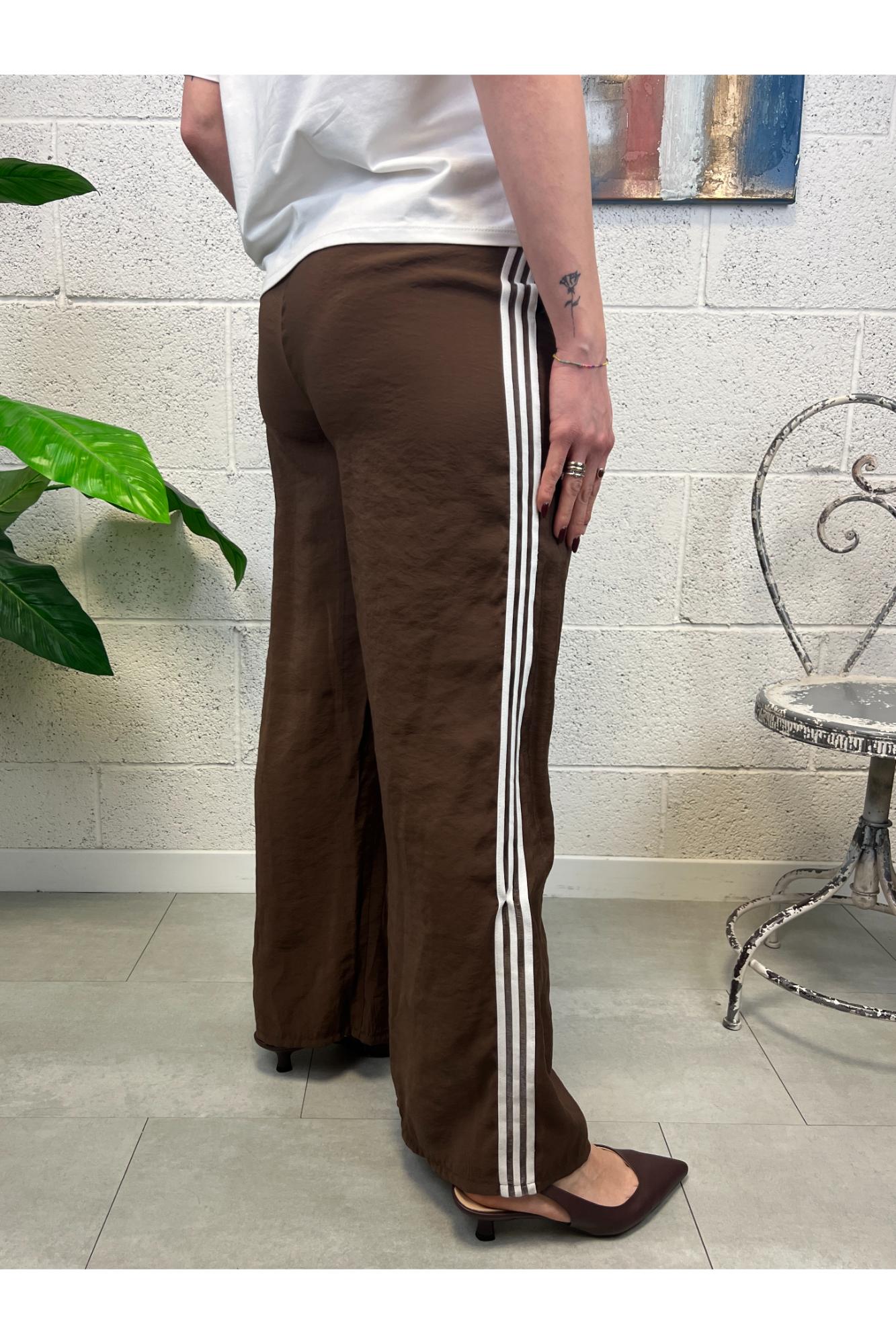 SUSY MIX Pantalone con bande Susy mix Moro