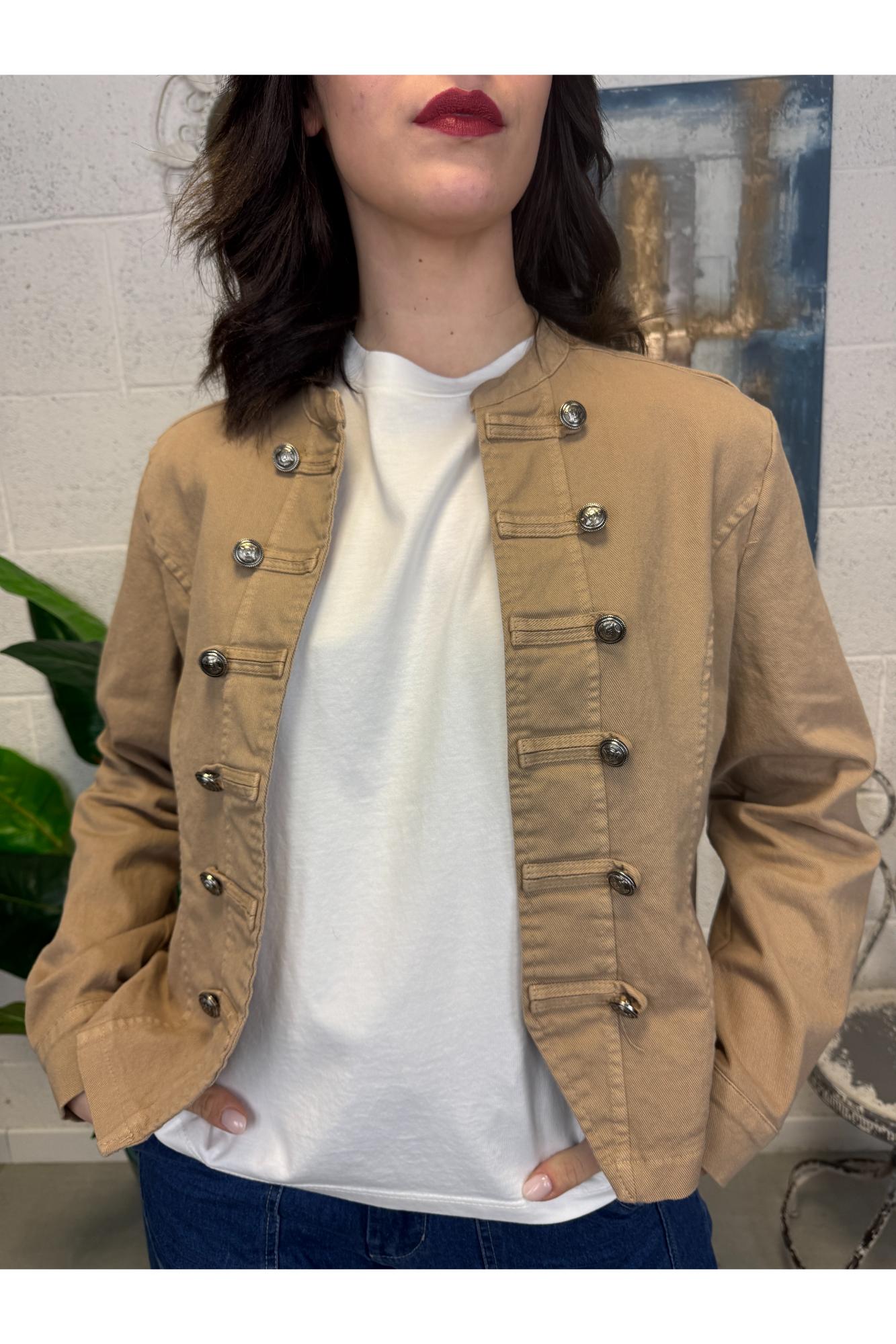 SUSY MIX Giacca napoleone Susy mix Cammello