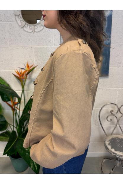 SUSY MIX Giacca napoleone Susy mix Cammello