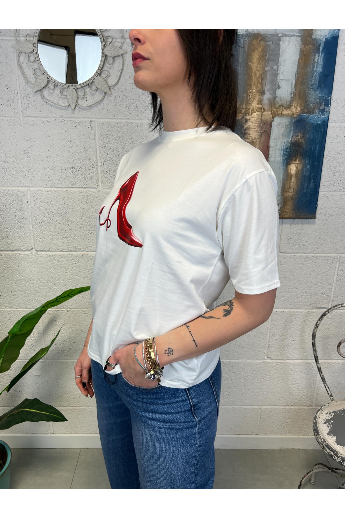 SUSY MIX T- shirt il diavolo... Susy mix Bianco