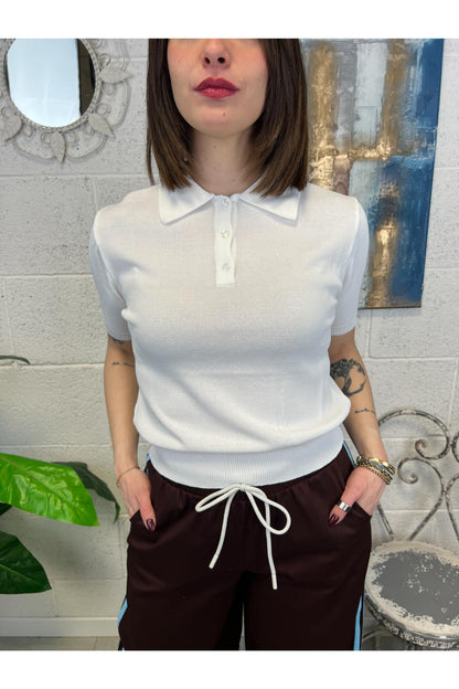 SUSY MIX Polo manica corta Susy mix Bianco