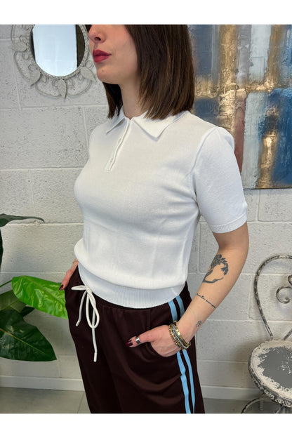 SUSY MIX Polo manica corta Susy mix Bianco