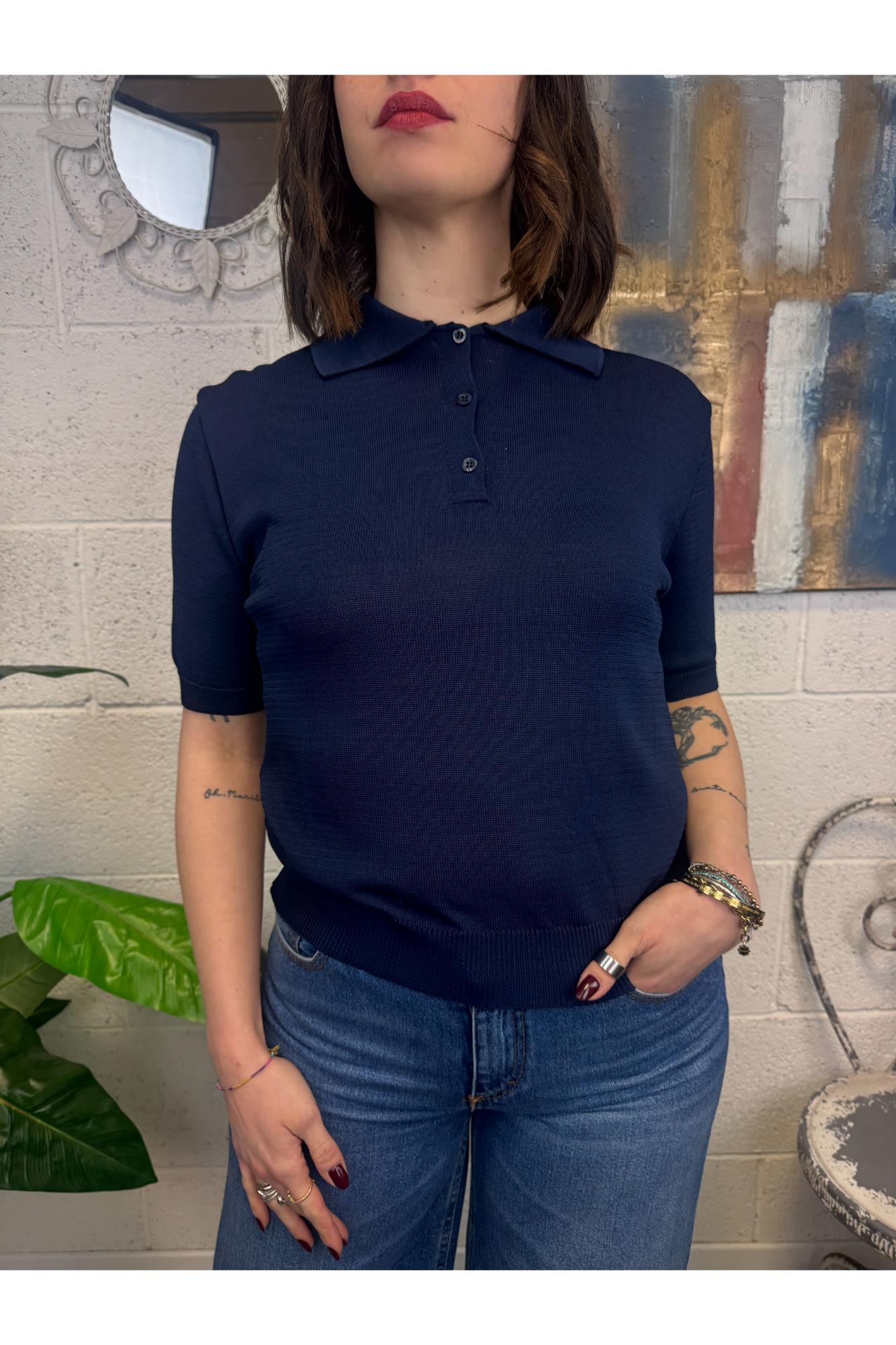 SUSY MIX Polo manica corta Susy mix Blu