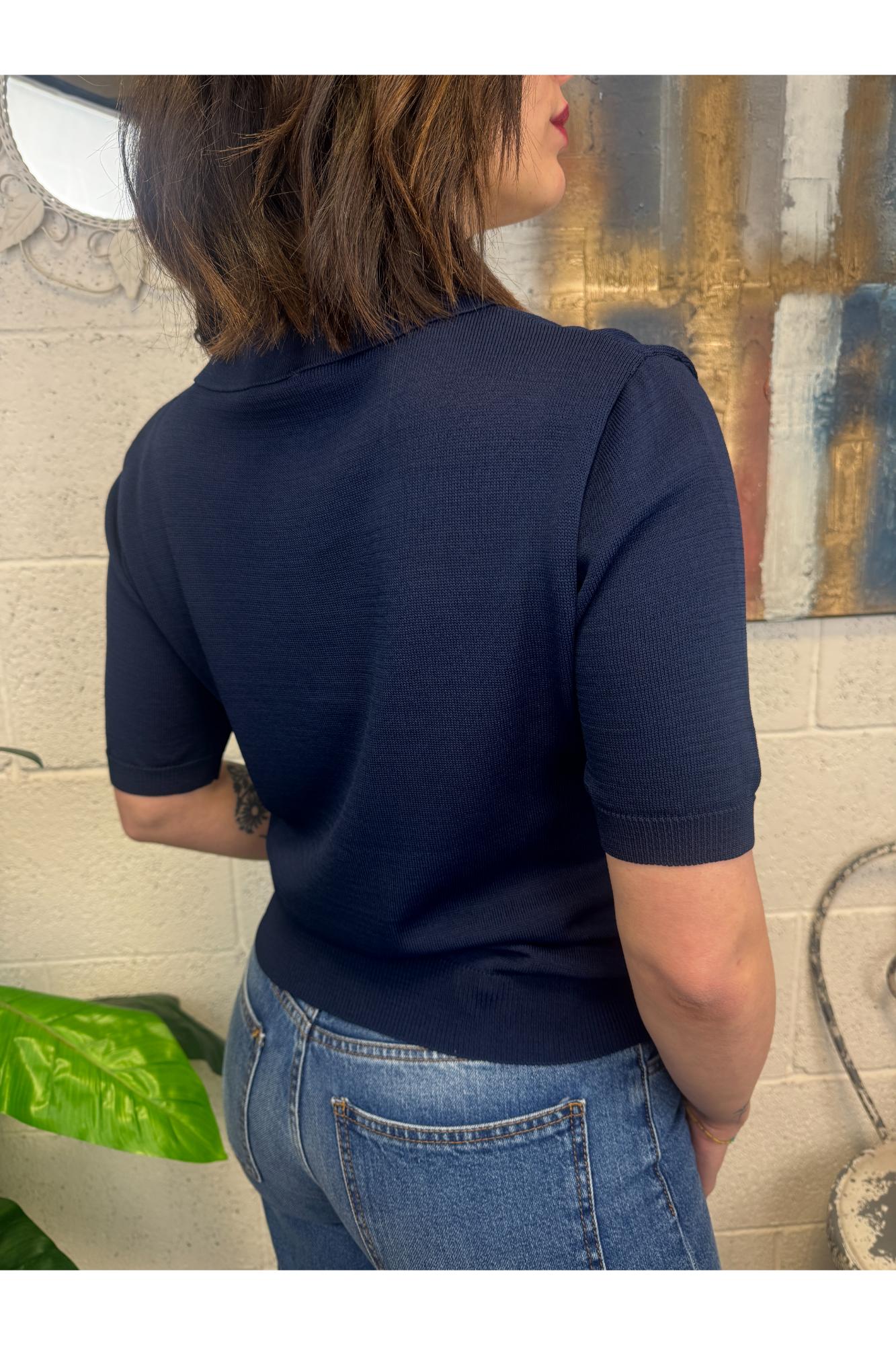 SUSY MIX Polo manica corta Susy mix Blu