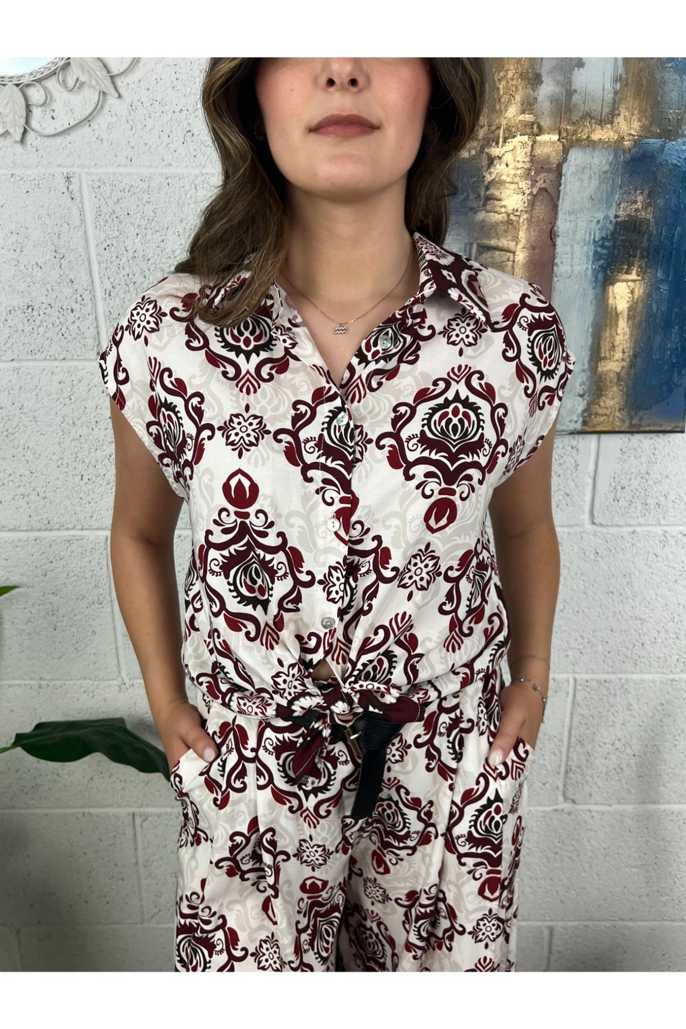 SUSY MIX Camicia fantasia Susy mix Fico