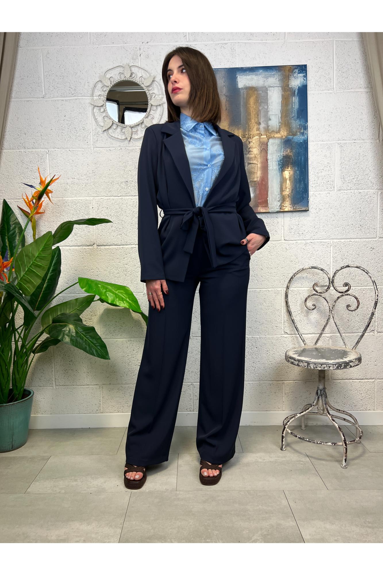 SUSY MIX Completo giacca e pantalone Susy mix Blu