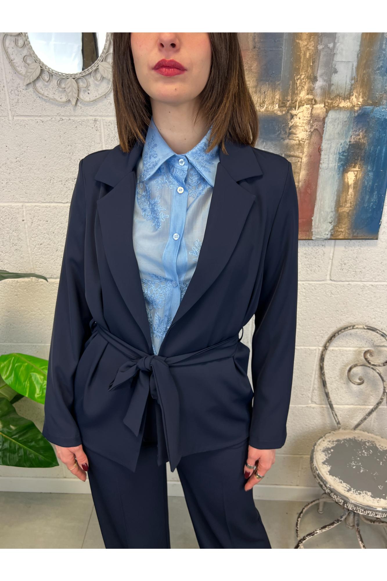 SUSY MIX Completo giacca e pantalone Susy mix Blu