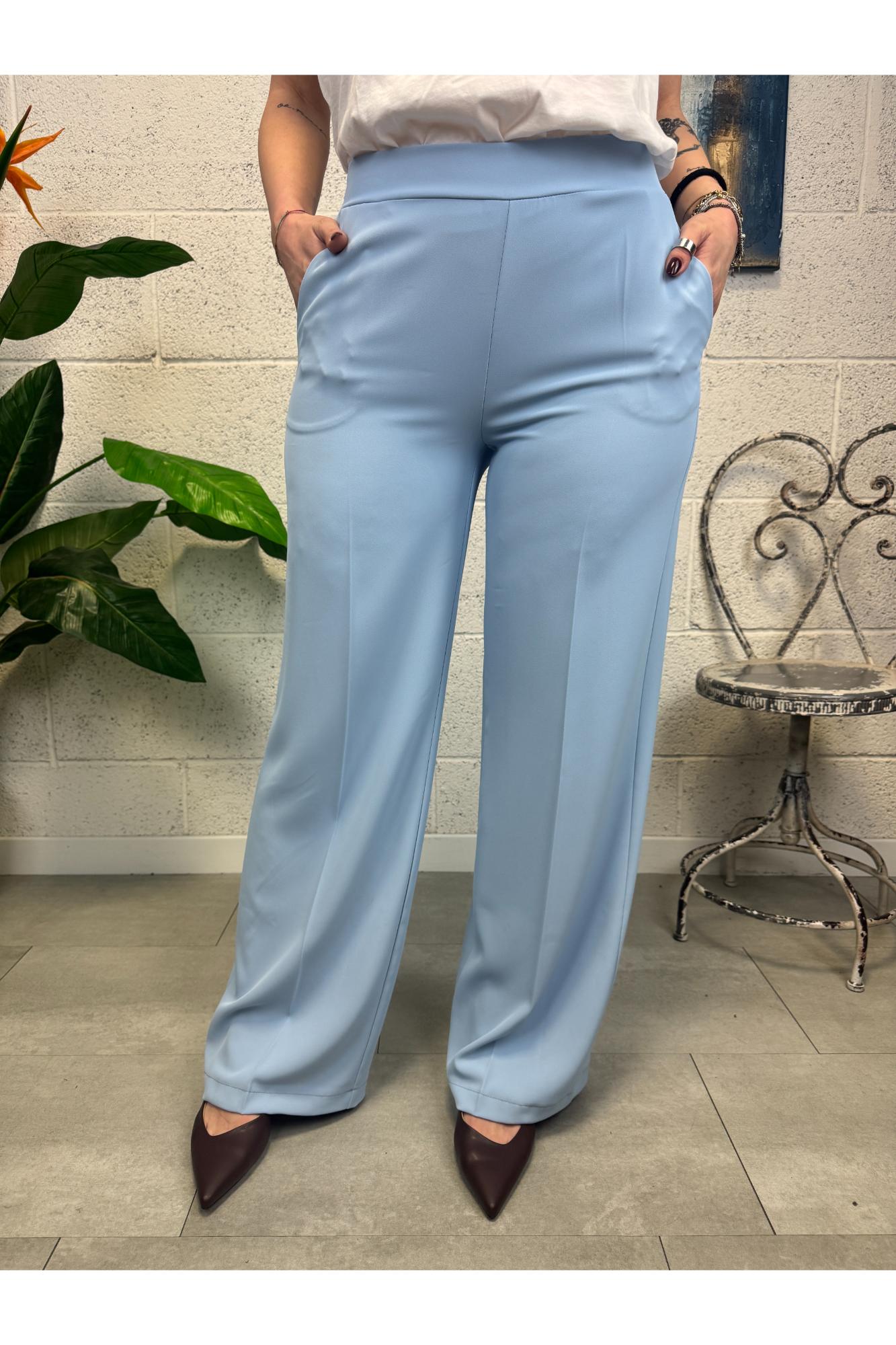 SUSY MIX Completo giacca e pantalone Susy mix Celeste