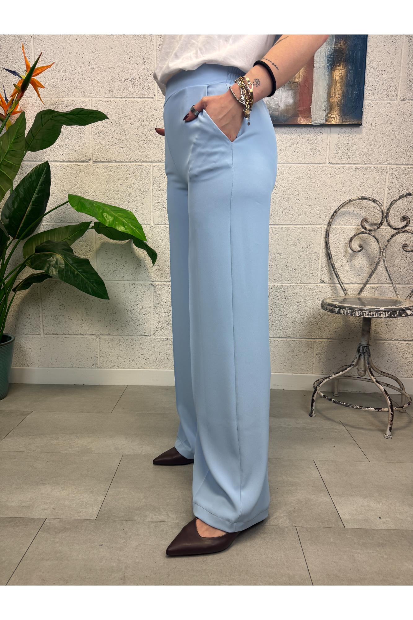 SUSY MIX Completo giacca e pantalone Susy mix Celeste