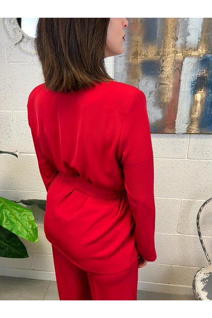 SUSY MIX Completo giacca e pantalone Susy mix Rosso