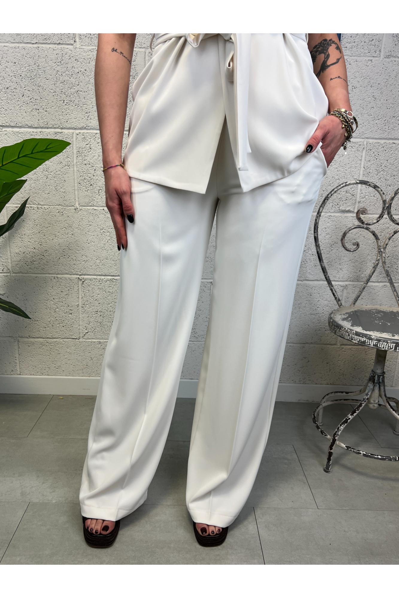 SUSY MIX Completo gilet e pantalone Susy mix Burro