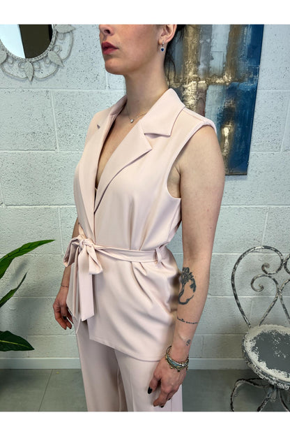 SUSY MIX Completo gilet e pantalone Susy mix Rosa