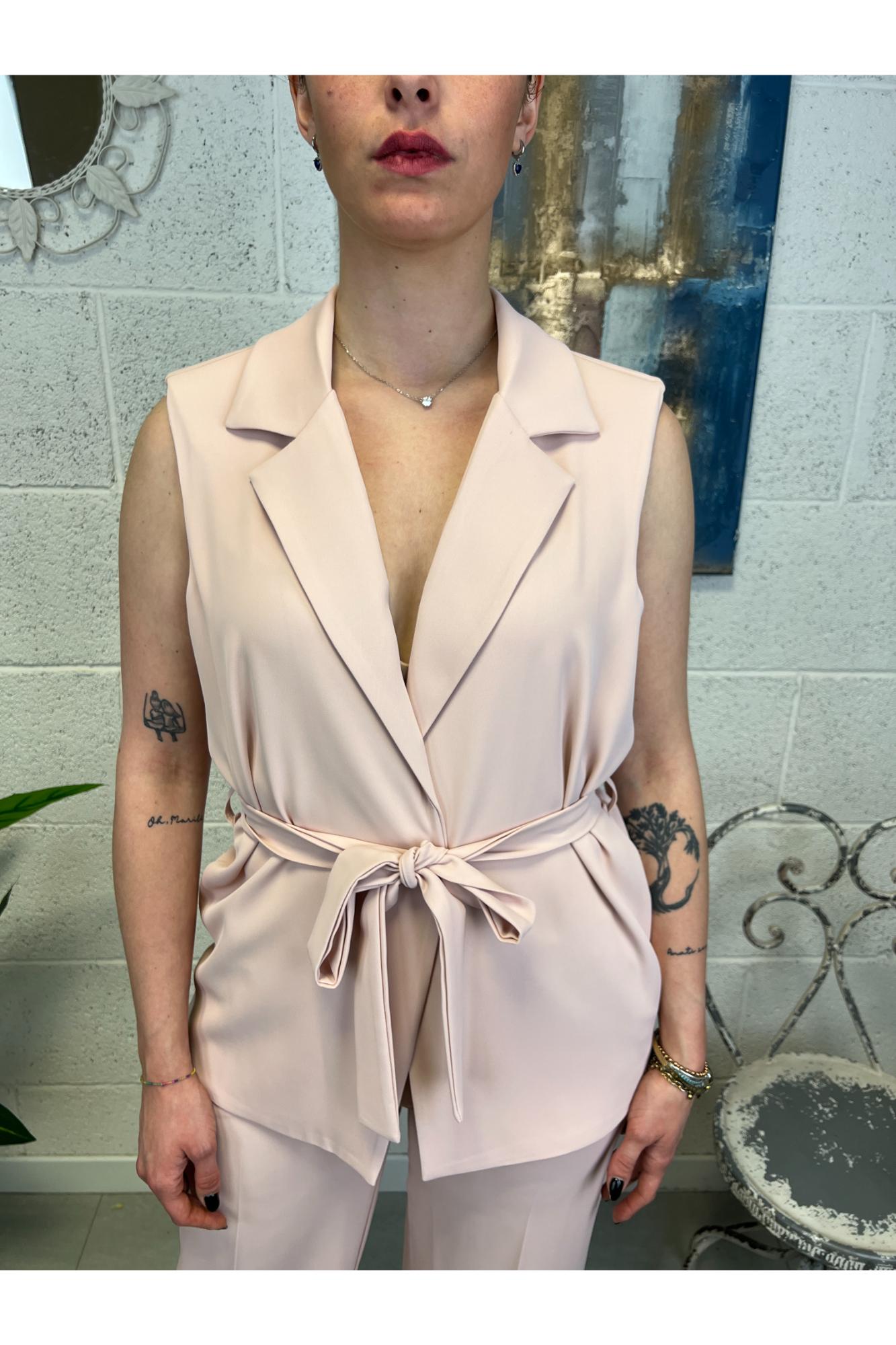 SUSY MIX Completo gilet e pantalone Susy mix Rosa