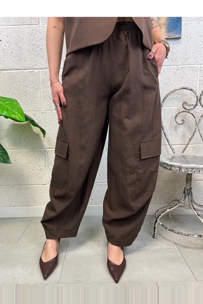 SUSY MIX Completo gile + pantalone Susy mix Moro